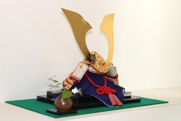 20号　大鍬形　鏡面　唐草覆輪　樺 - 画像 (4)