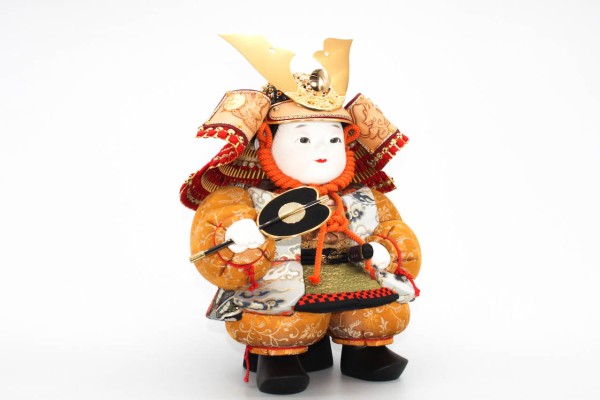 おぼこ大将　超特大　金襴　ワク目　人形のみ - 画像 (2)