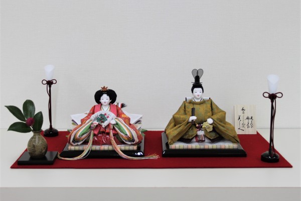 芥子　桂雛　黄金に金唐花 - 画像 (4)