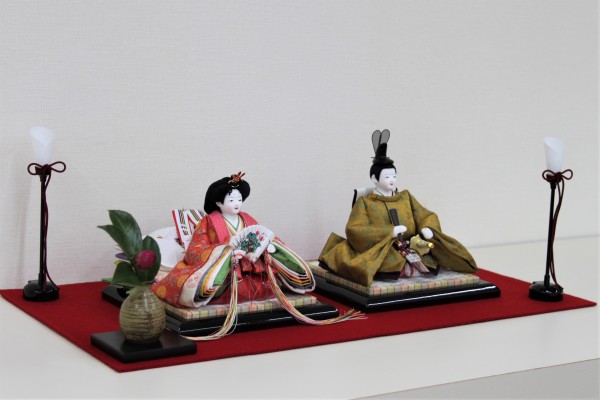 芥子　桂雛　黄金に金唐花 - 画像 (3)