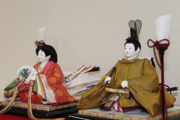 芥子　桂雛　黄金に金唐花 - 画像 (2)